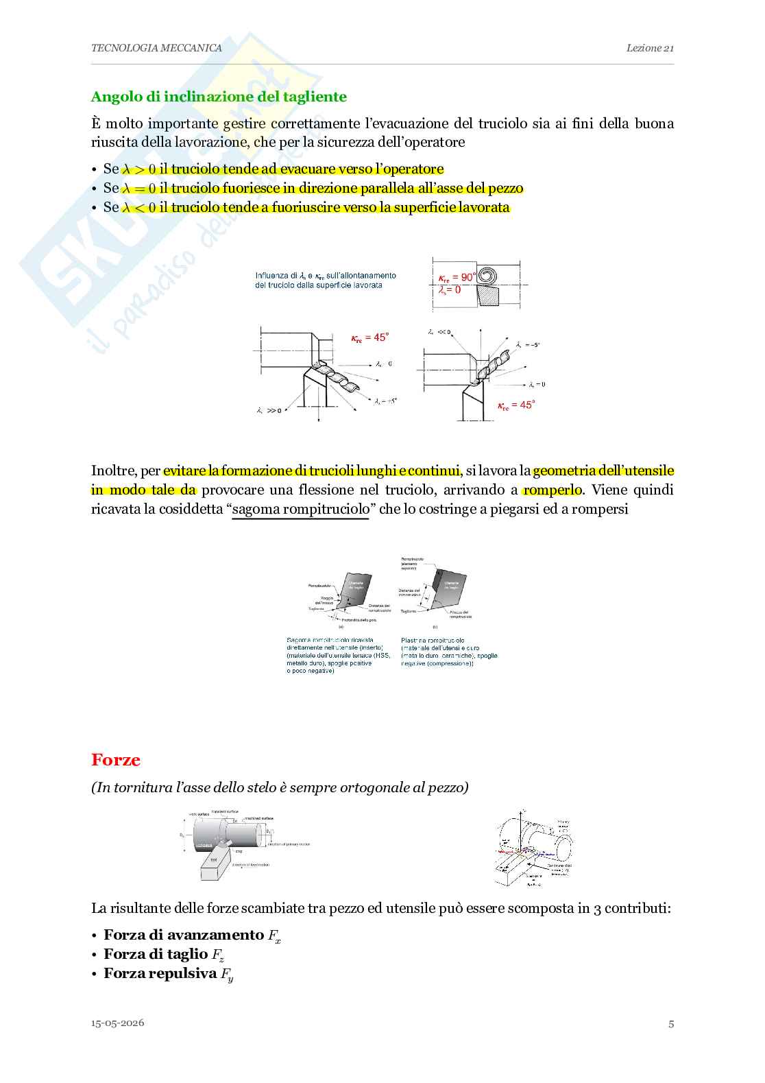 Appunti completi lezioni di Tecnologia meccanica - Parte 2 Pag. 36