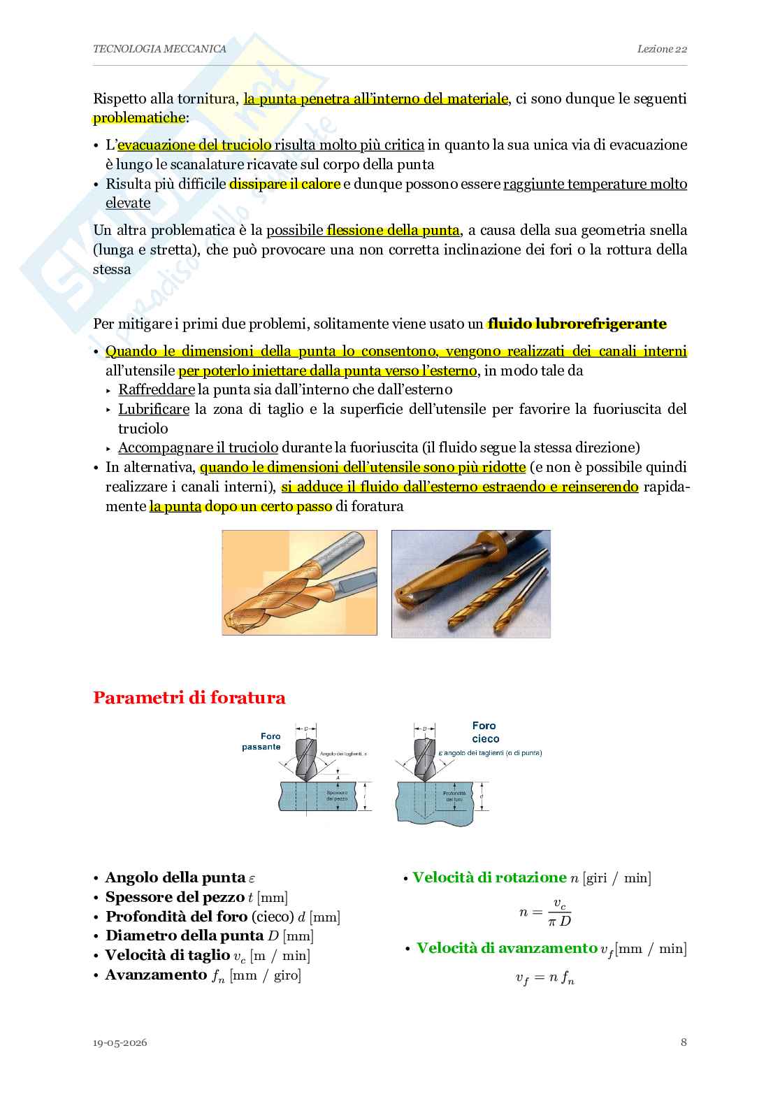 Appunti completi lezioni di Tecnologia meccanica - Parte 2 Pag. 46