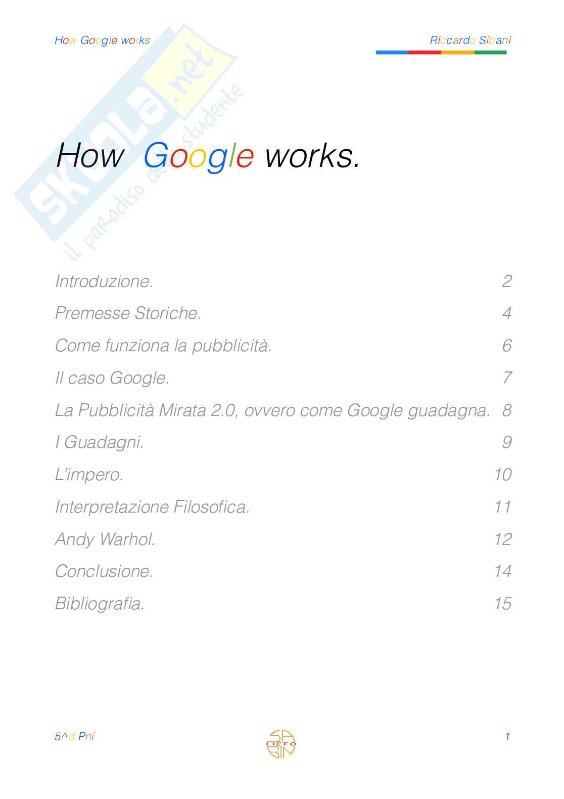 Tesina Google Pag. 2