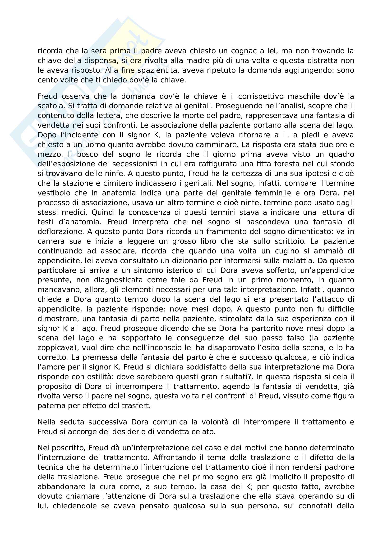 Casi clinici Freud Pag. 6
