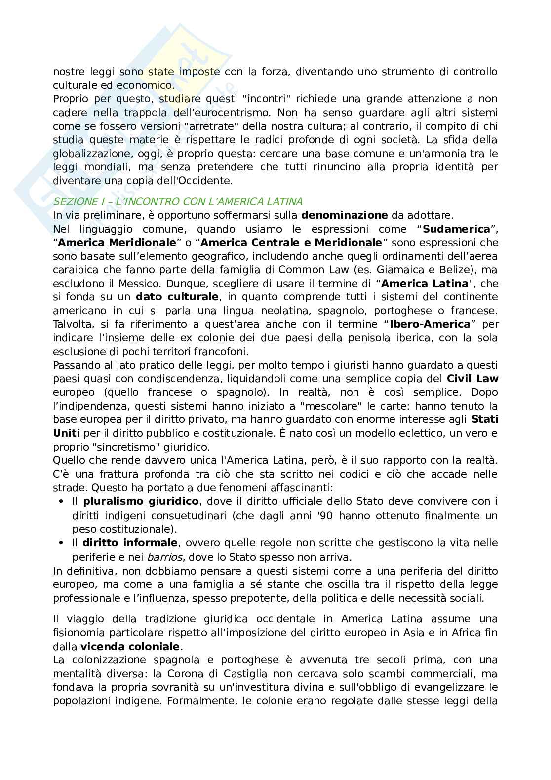 Sistemi giuridici comparati  Pag. 71