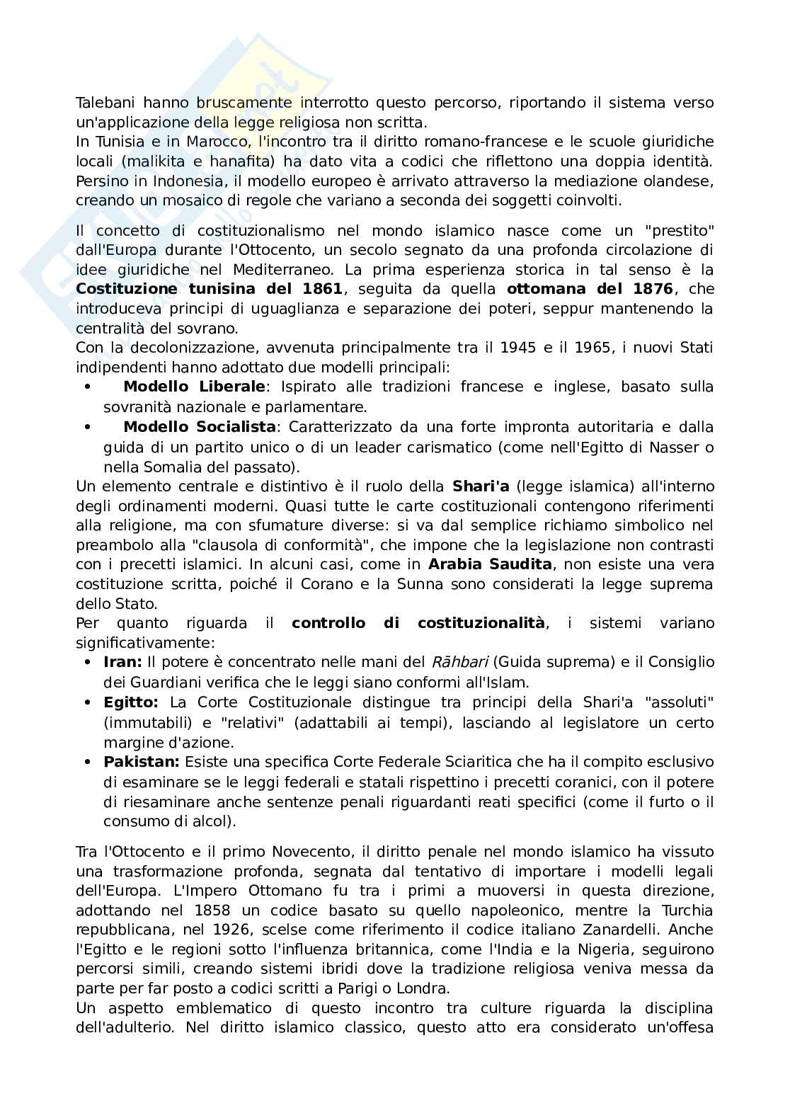 Sistemi giuridici comparati  Pag. 86