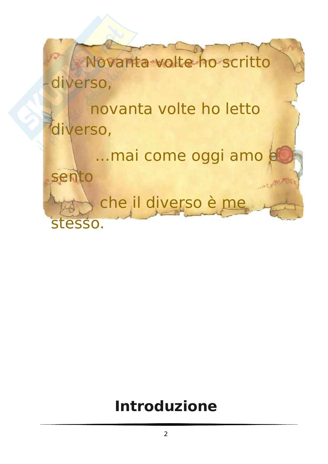 Tesina sulla paura Pag. 2