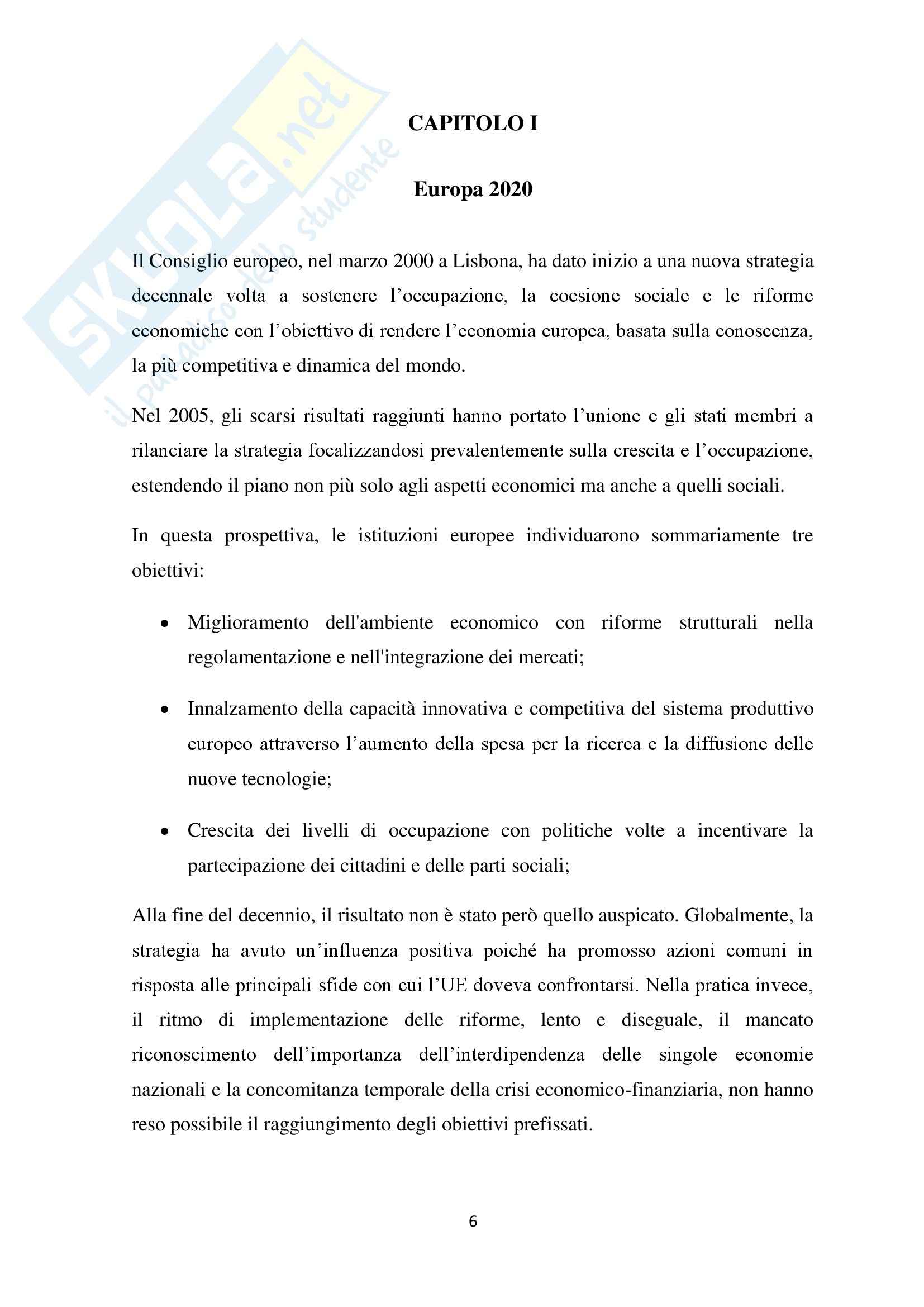 Tesi, L’Agenda digitale tra Europa e territorio: il caso di Bologna Pag. 6