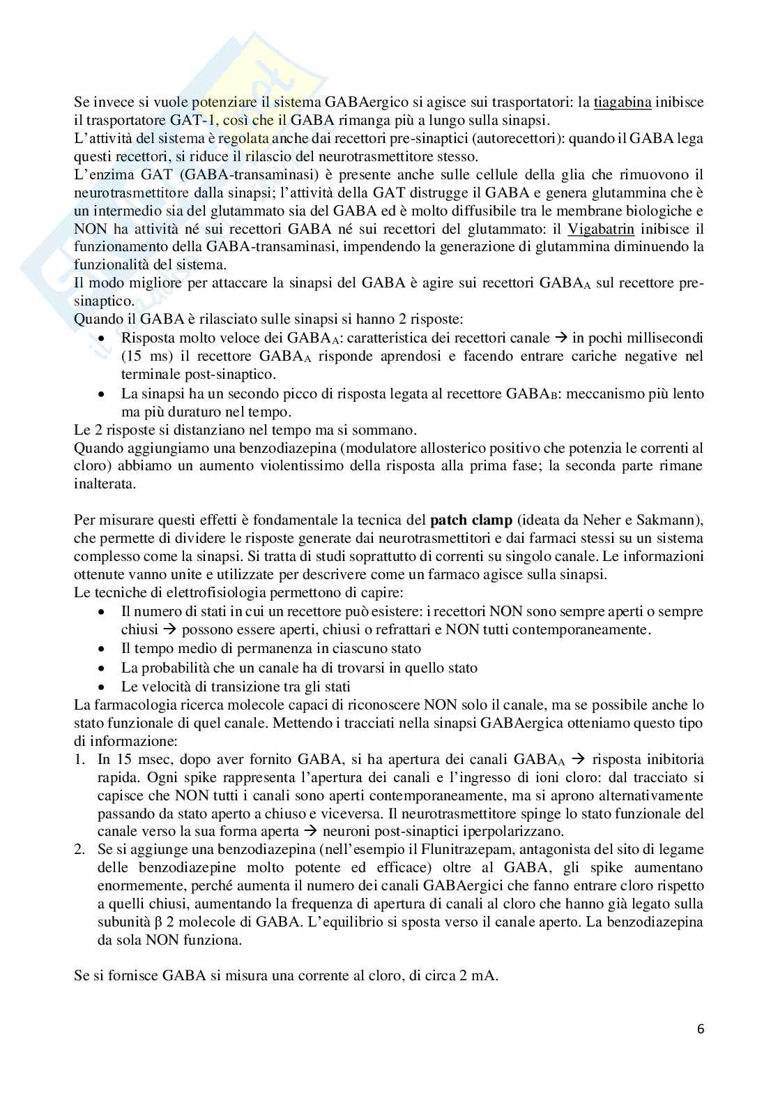 Appunti di Farmacogenomica, Prof. Tascedda Pag. 6