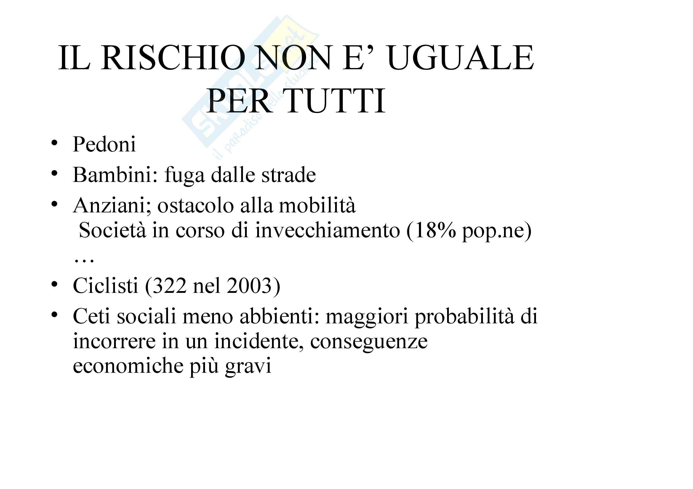 Analisi delle politiche pubbliche -  la sicurezza stradale Pag. 46