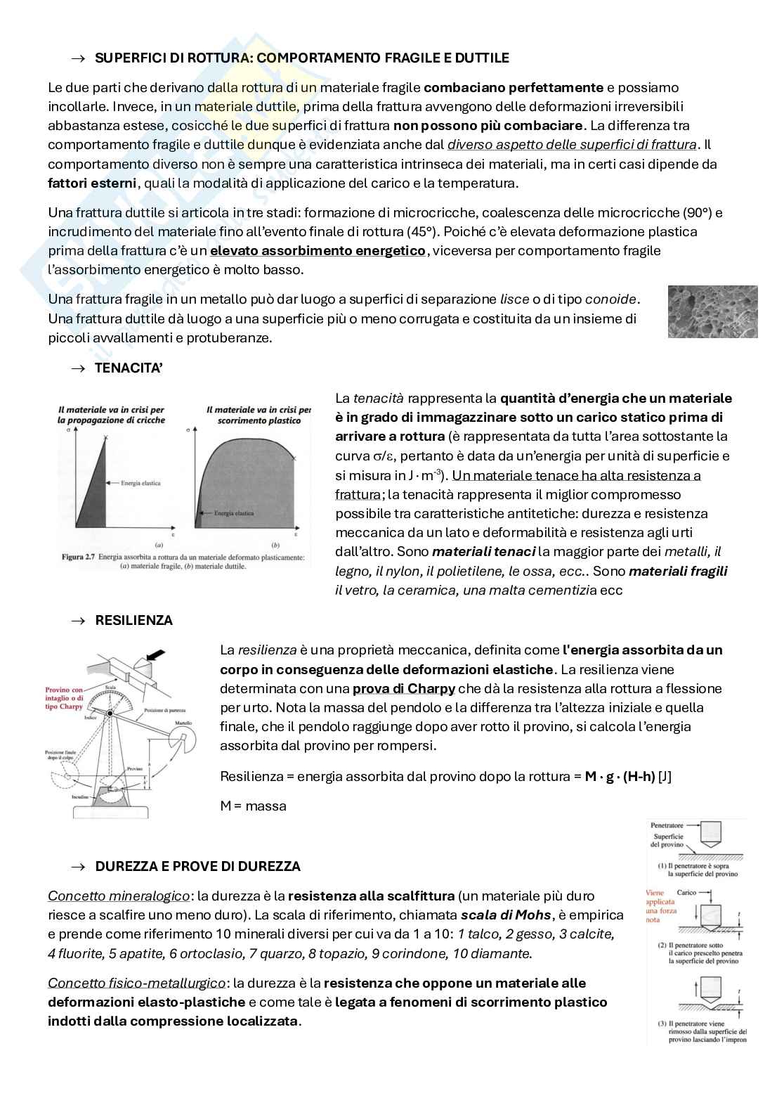 Teoria Scienza e tecnologia dei materiali Pag. 16