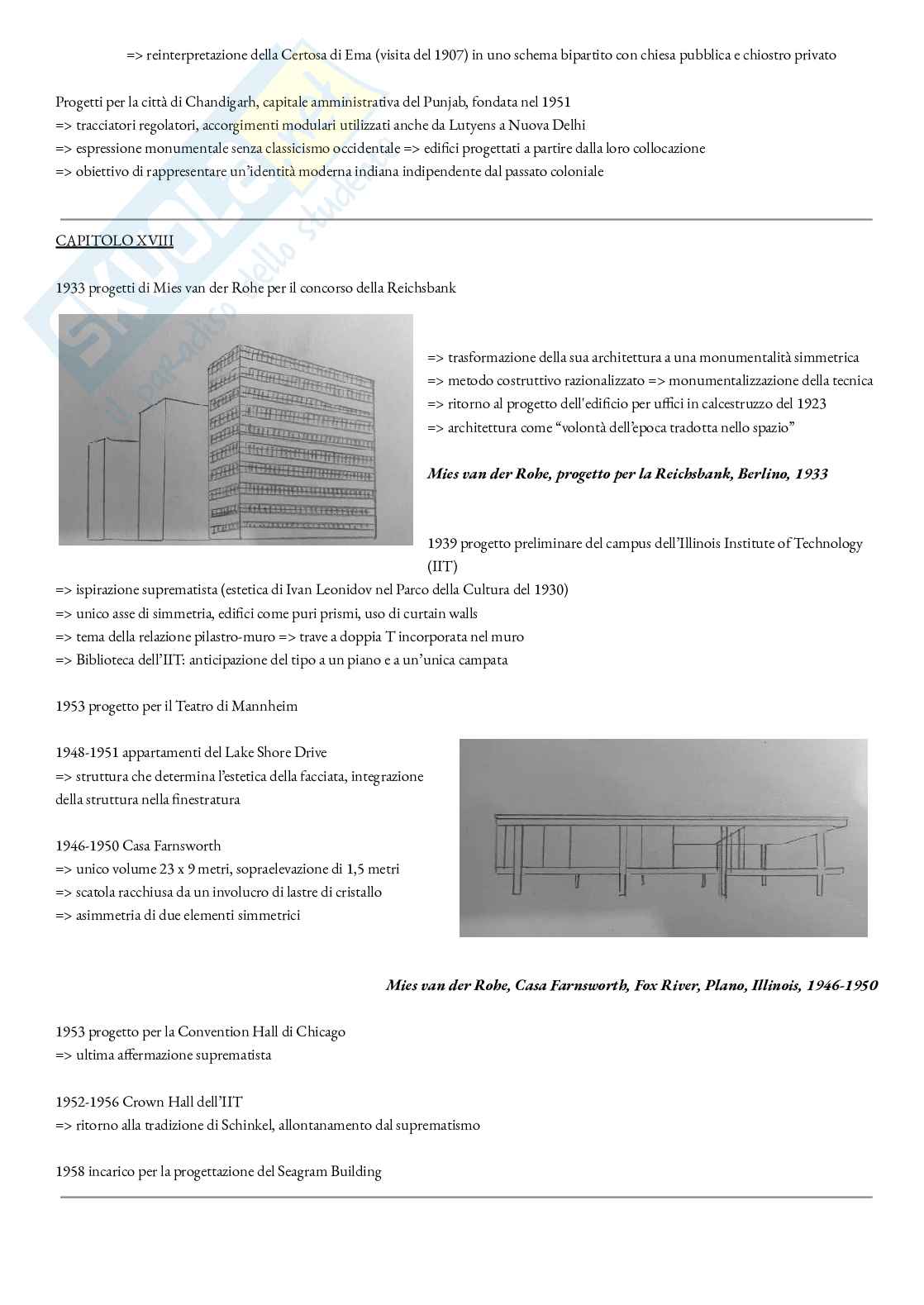 Riassunto esame Storia dell'architettura contemporanea, Prof. Comba Michela, libro consigliato Storia dell'architettura contemporanea, Frampton  Pag. 2
