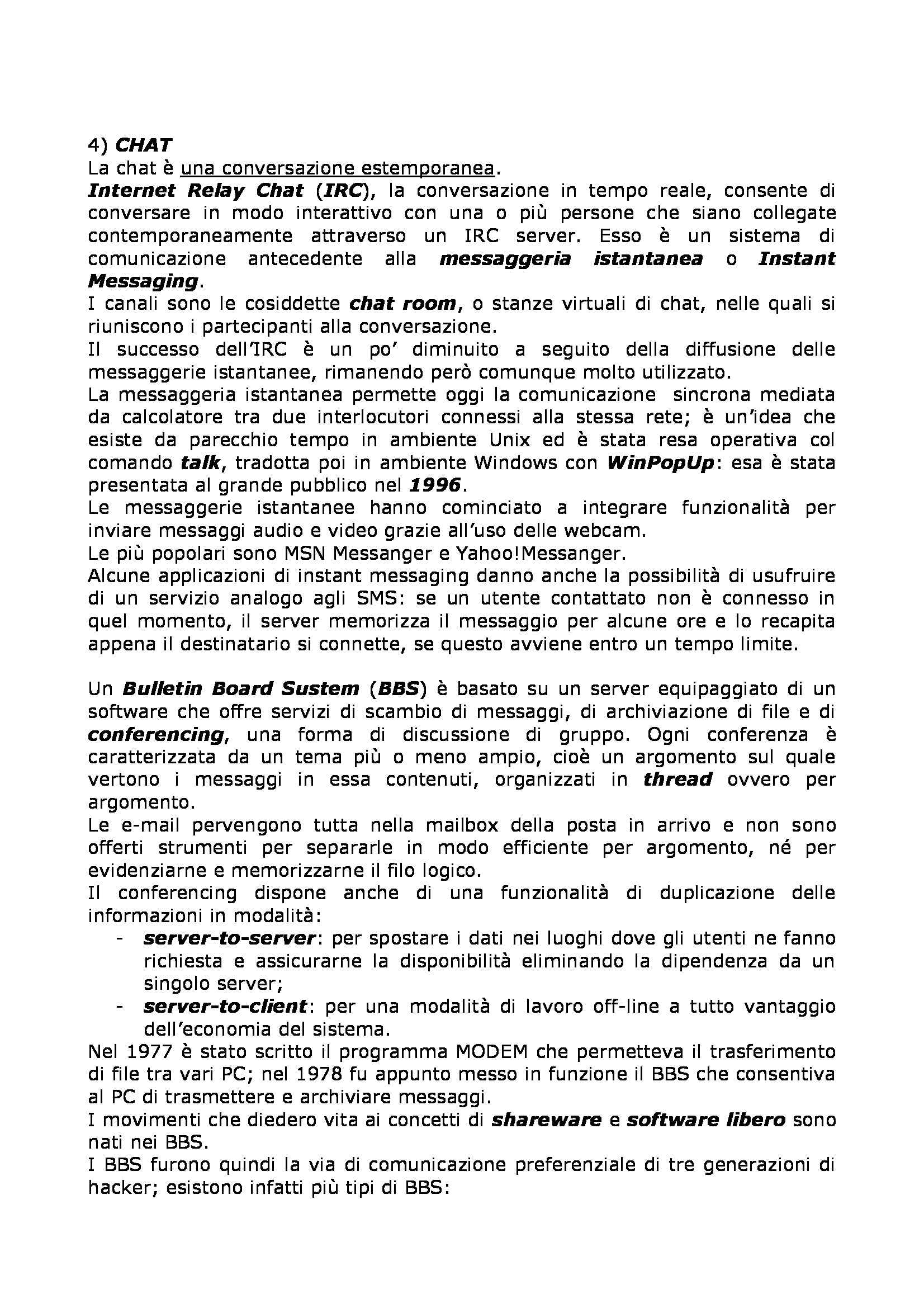 Riassunto esame Informatica generale, prof. Padula, libro consigliato Fondamenti d informatica per la progettazione multimediale Pag. 16