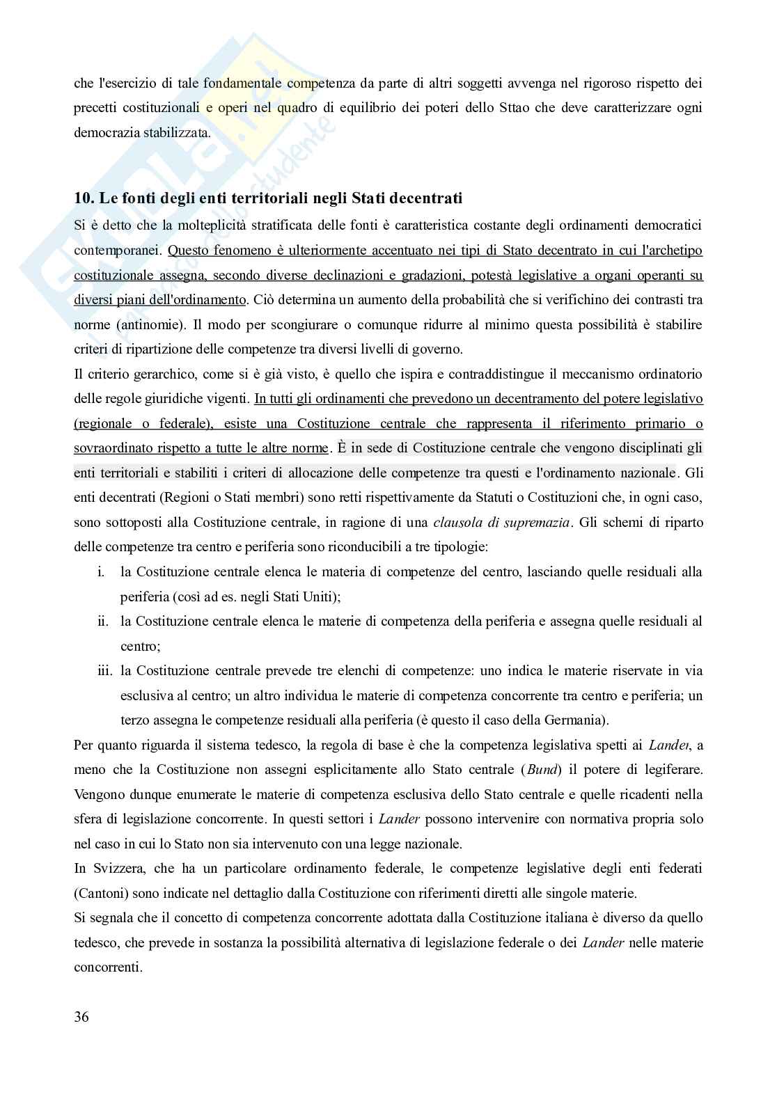 Riassunto esame Diritto privato comparato, Prof. Martinelli Claudio, libro consigliato Diritto pubblico comparato - Le democrazie stabilizzate (2^edizione, 2022), Frosini Pag. 36