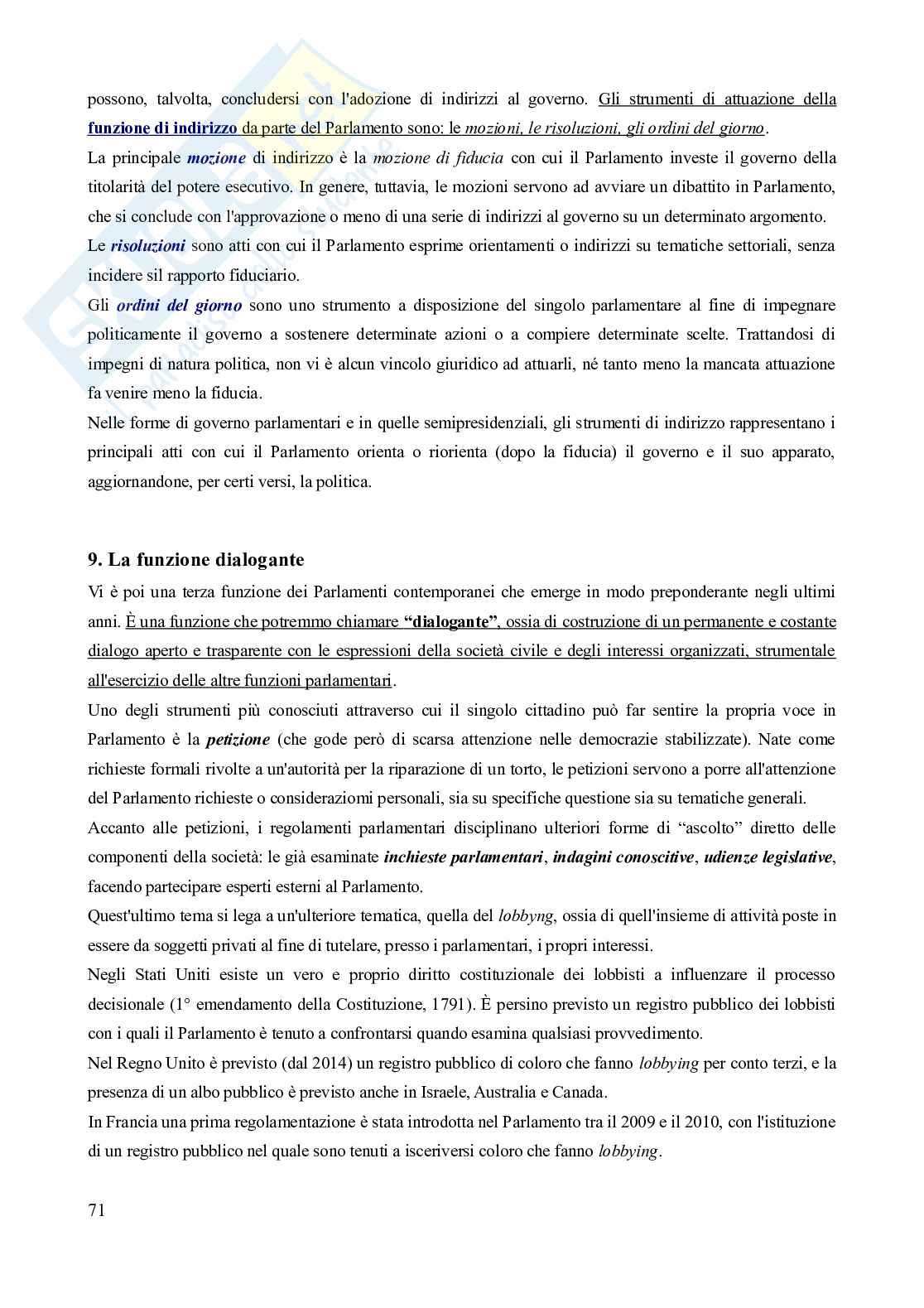 Riassunto esame Diritto privato comparato, Prof. Martinelli Claudio, libro consigliato Diritto pubblico comparato - Le democrazie stabilizzate (2^edizione, 2022), Frosini Pag. 71