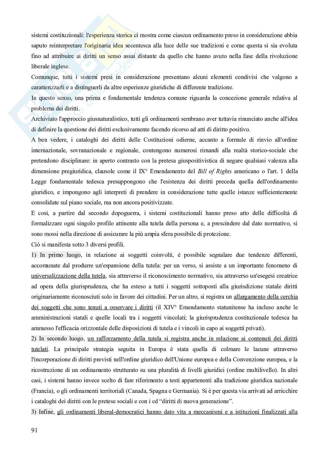 Riassunto esame Diritto privato comparato, Prof. Martinelli Claudio, libro consigliato Diritto pubblico comparato - Le democrazie stabilizzate (2^edizione, 2022), Frosini Pag. 91