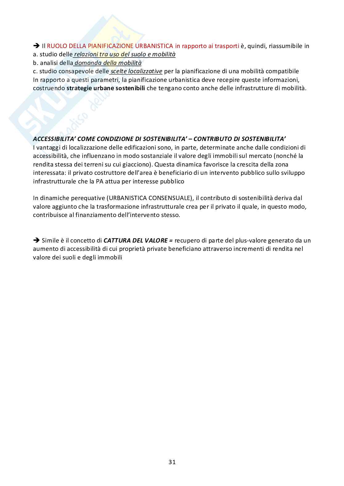 Appunti di Pianificazione Territoriale - modulo 1 Pag. 31