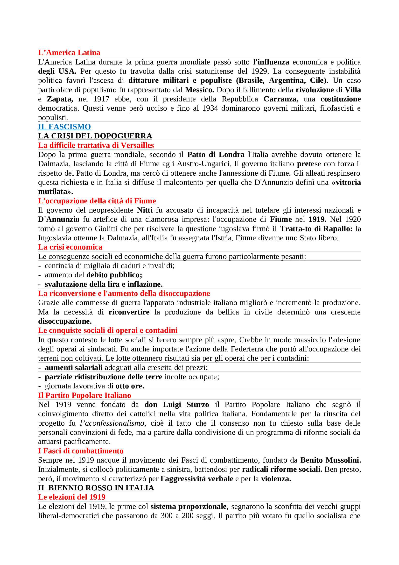 Storia contemporanea - Appunti Pag. 16