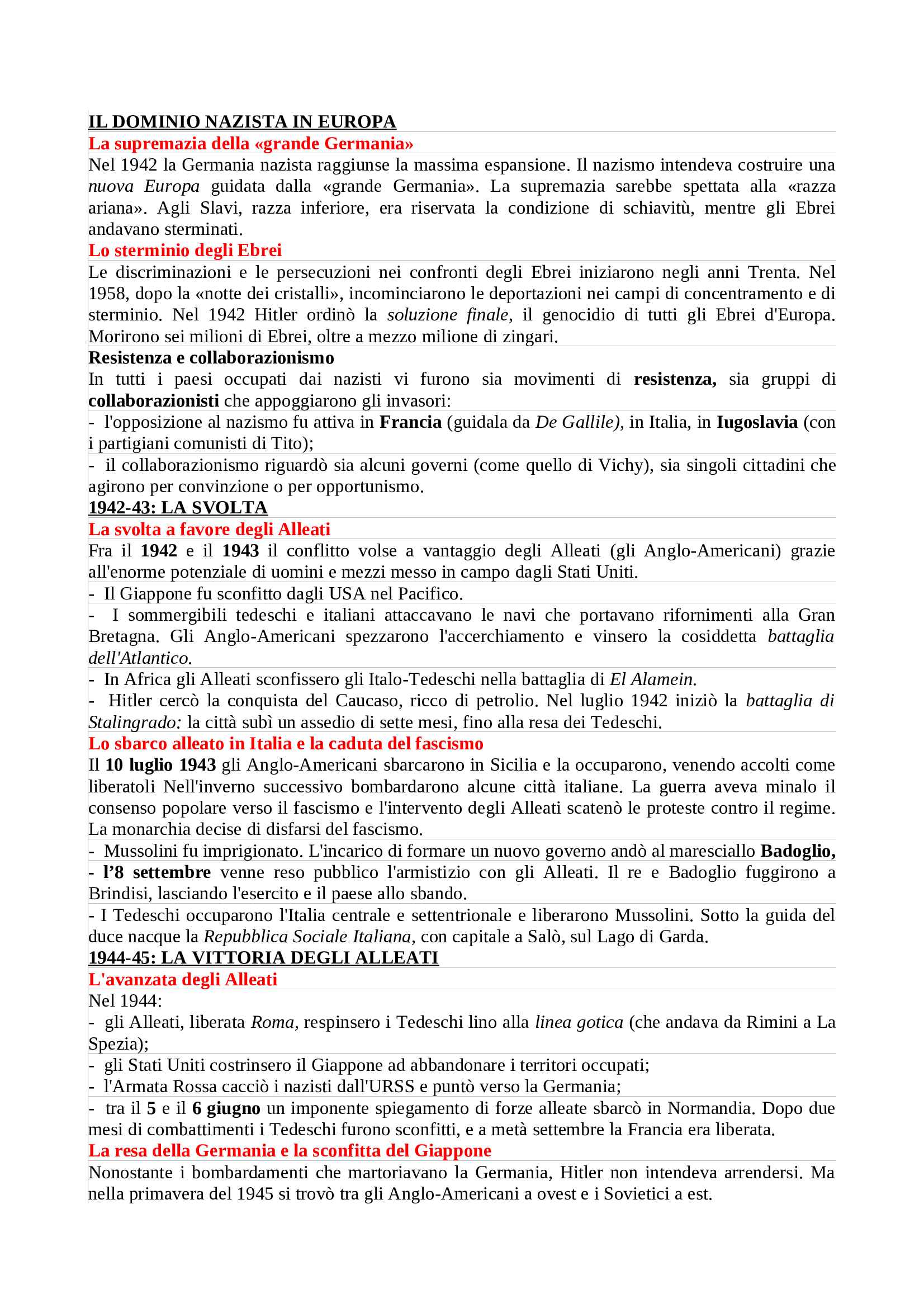 Storia contemporanea - Appunti Pag. 26
