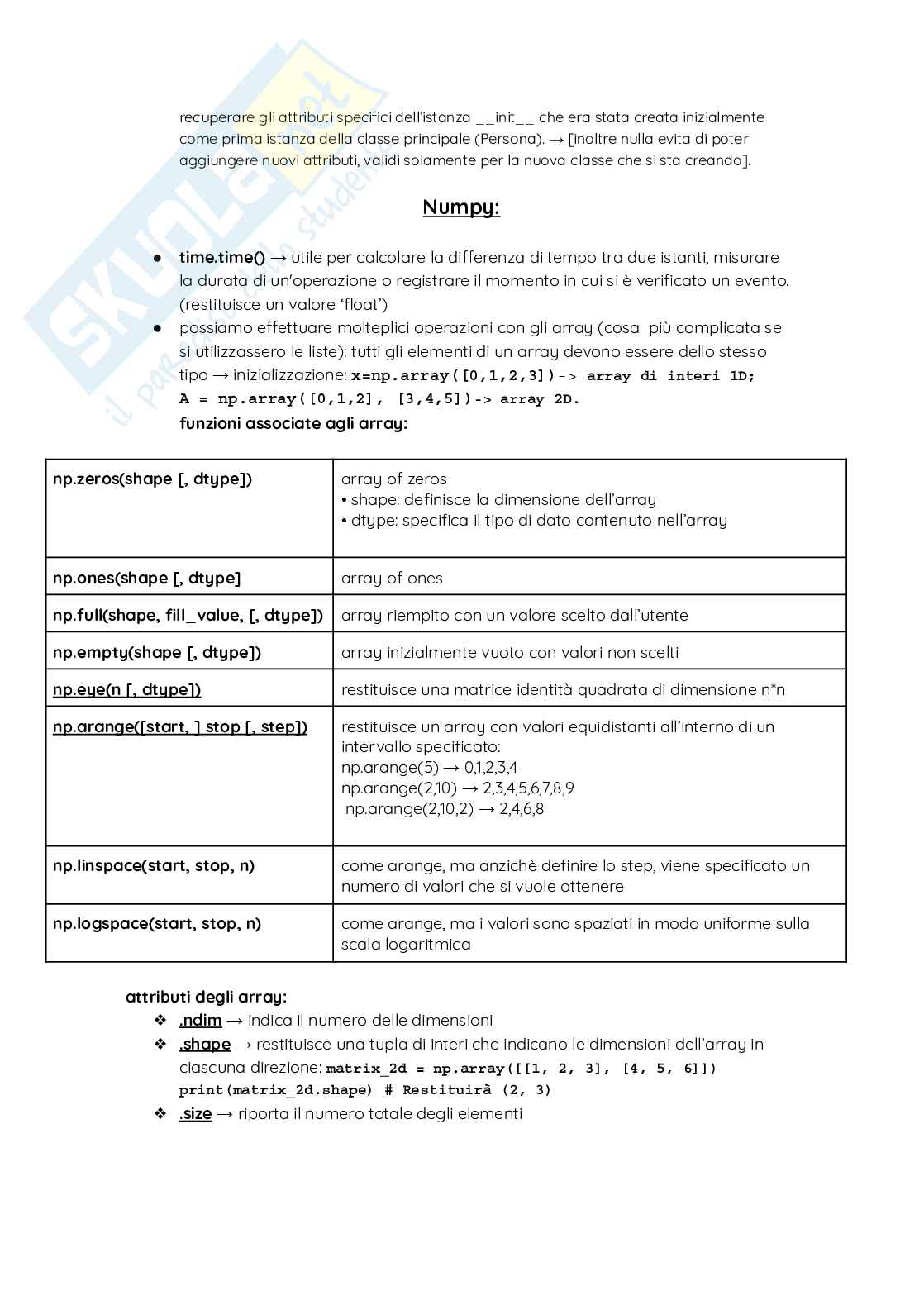 Appunti - Schematizzazione - Laboratorio di bioingegneria informatica Pag. 11