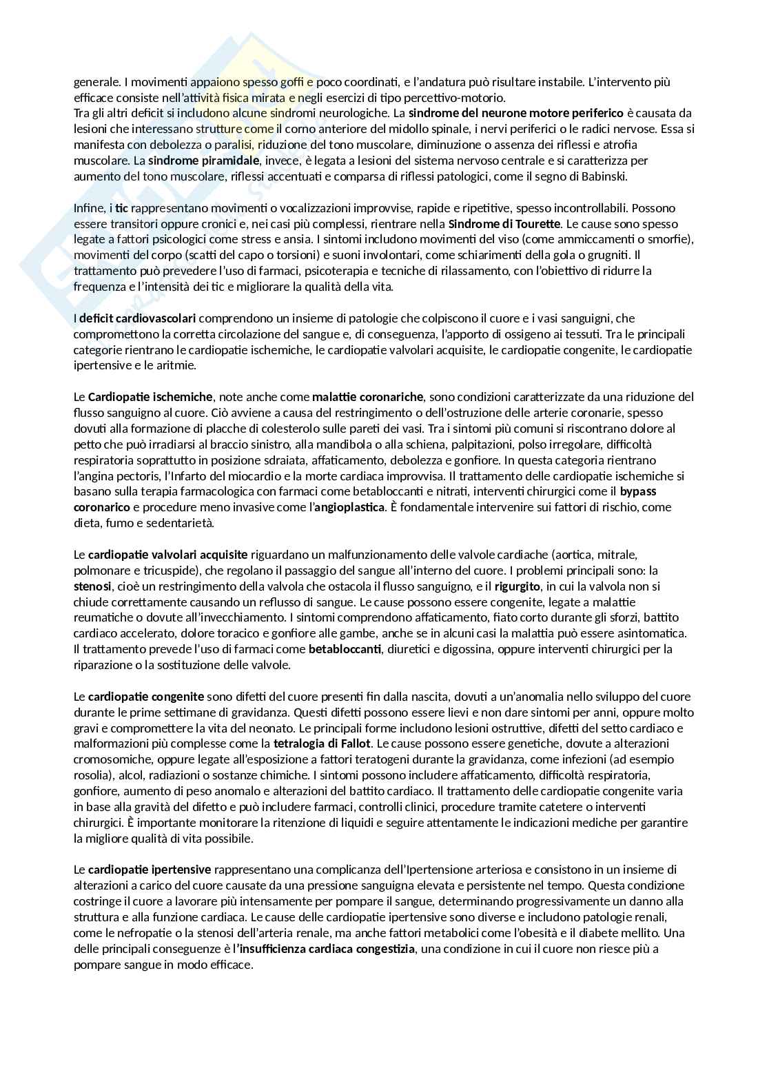 Didattica attività motoria e rieducazione funzionale Pag. 11