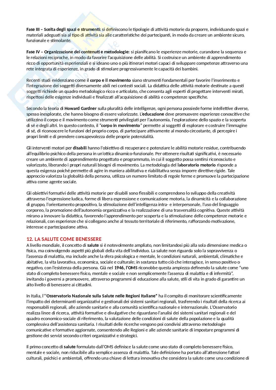 Didattica attività motoria e rieducazione funzionale Pag. 31