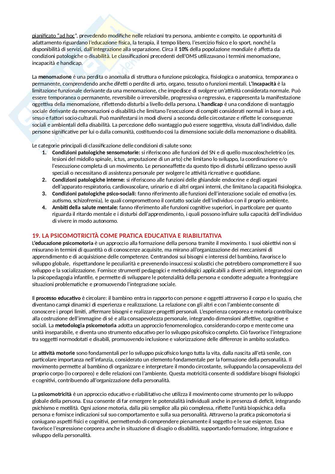 Didattica attività motoria e rieducazione funzionale Pag. 51