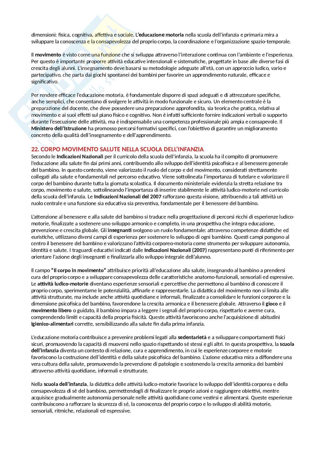 Didattica attività motoria e rieducazione funzionale Pag. 56