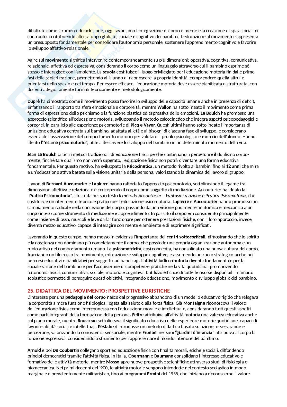Didattica attività motoria e rieducazione funzionale Pag. 61