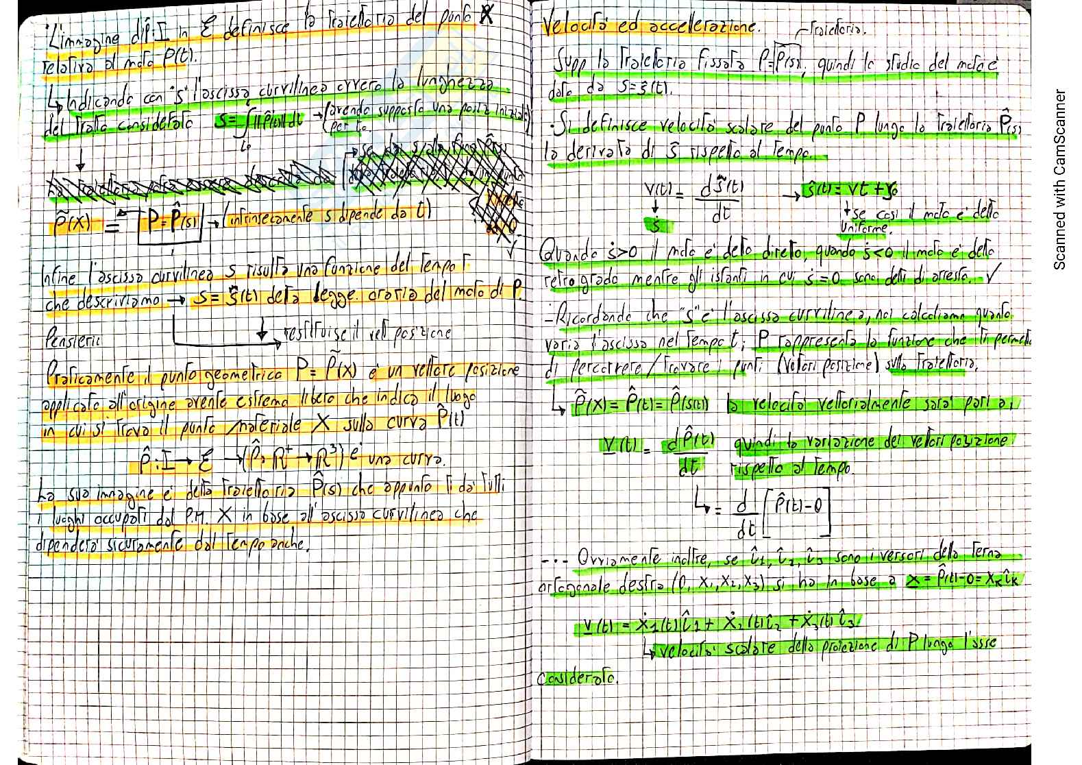 Appunti meccanica razionale Pag. 11