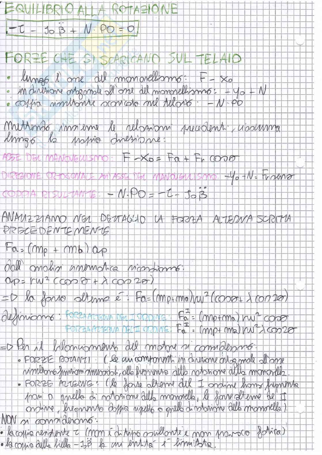 Parte 3: teoria di Meccanica applicata alle macchine Pag. 46