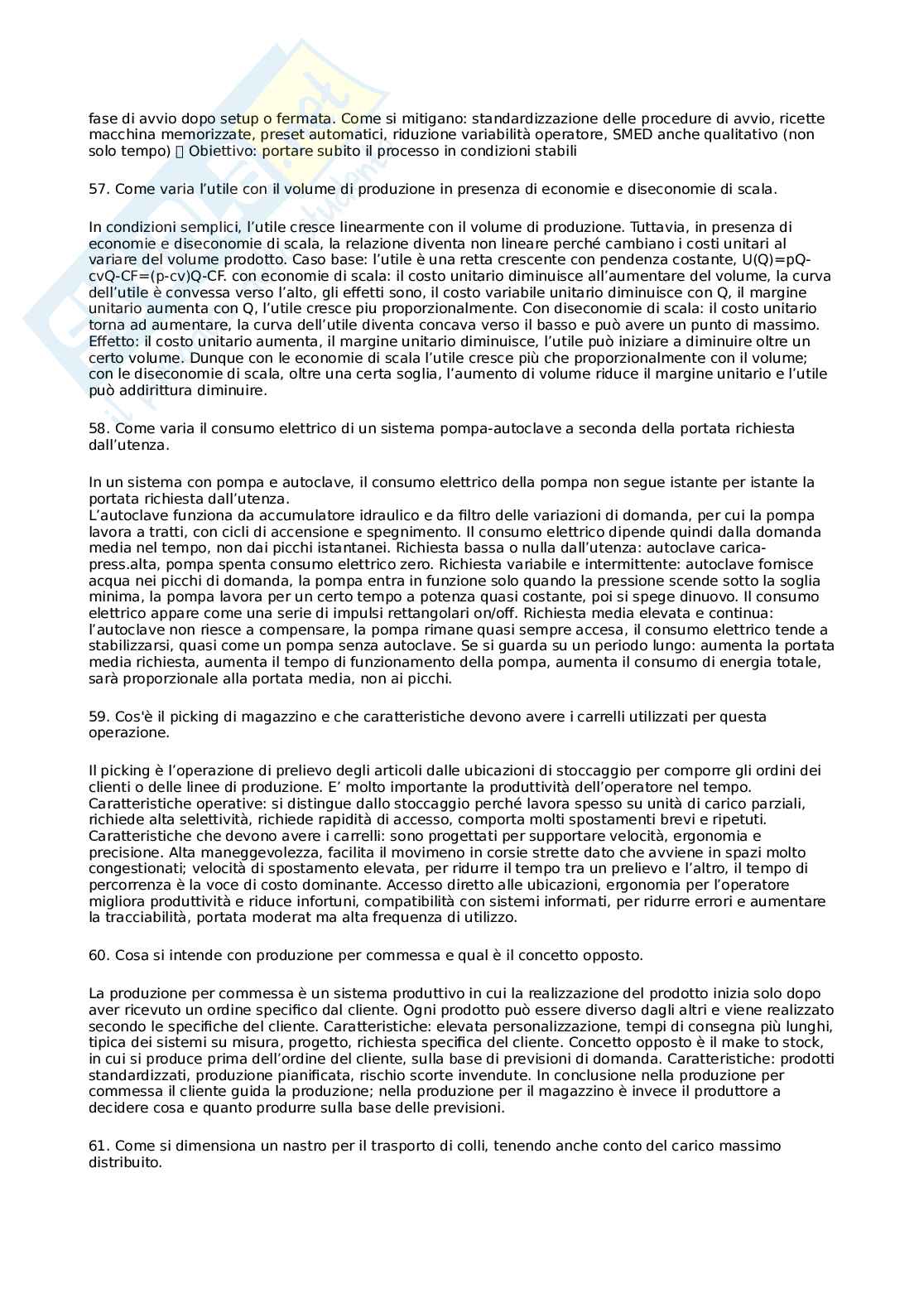 Appunti orale Impianti industriali Pag. 16