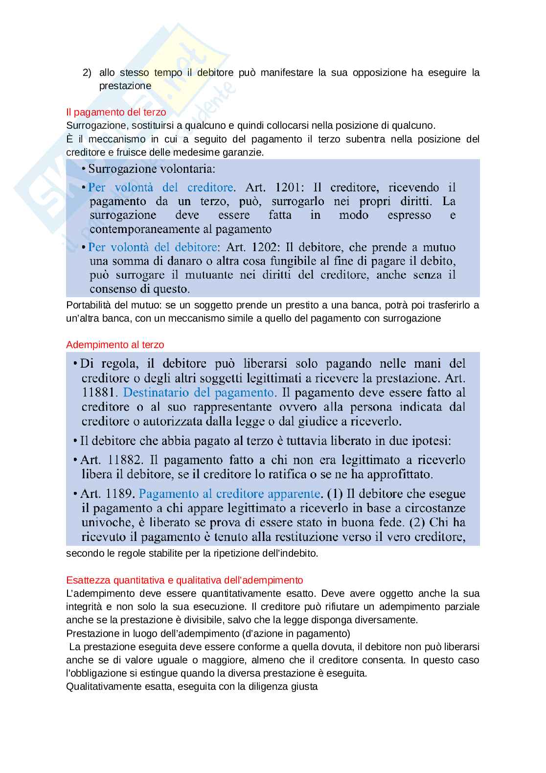 Appunti esame intero Diritto privato Pag. 21
