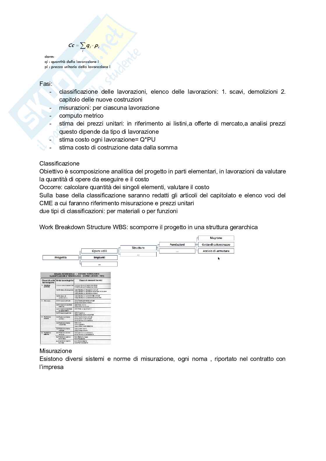 Appunti ed esercitazioni Estimo Pag. 16