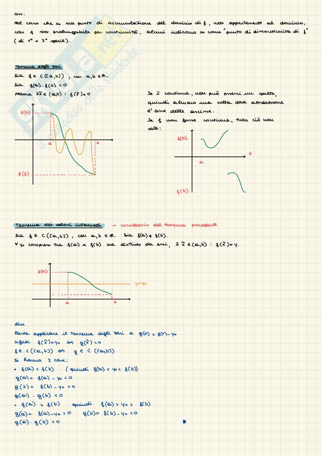 Derivate, continuità, monotonia differenziabilità Pag. 11