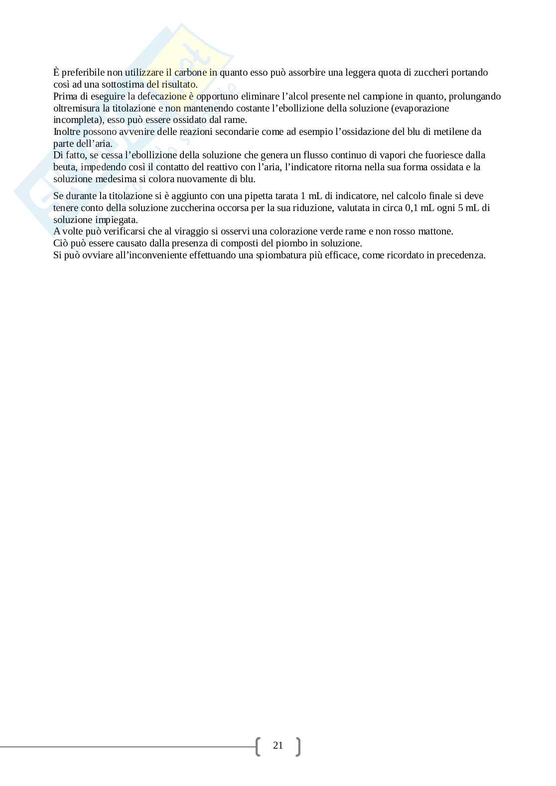 Analisi enochimiche Pag. 21