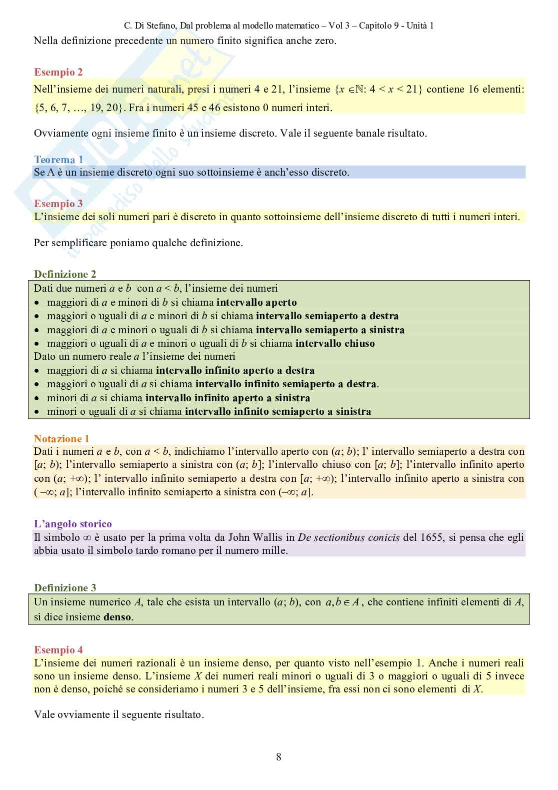 Dal problema al modello matematico 3 (ebook) Pag. 11