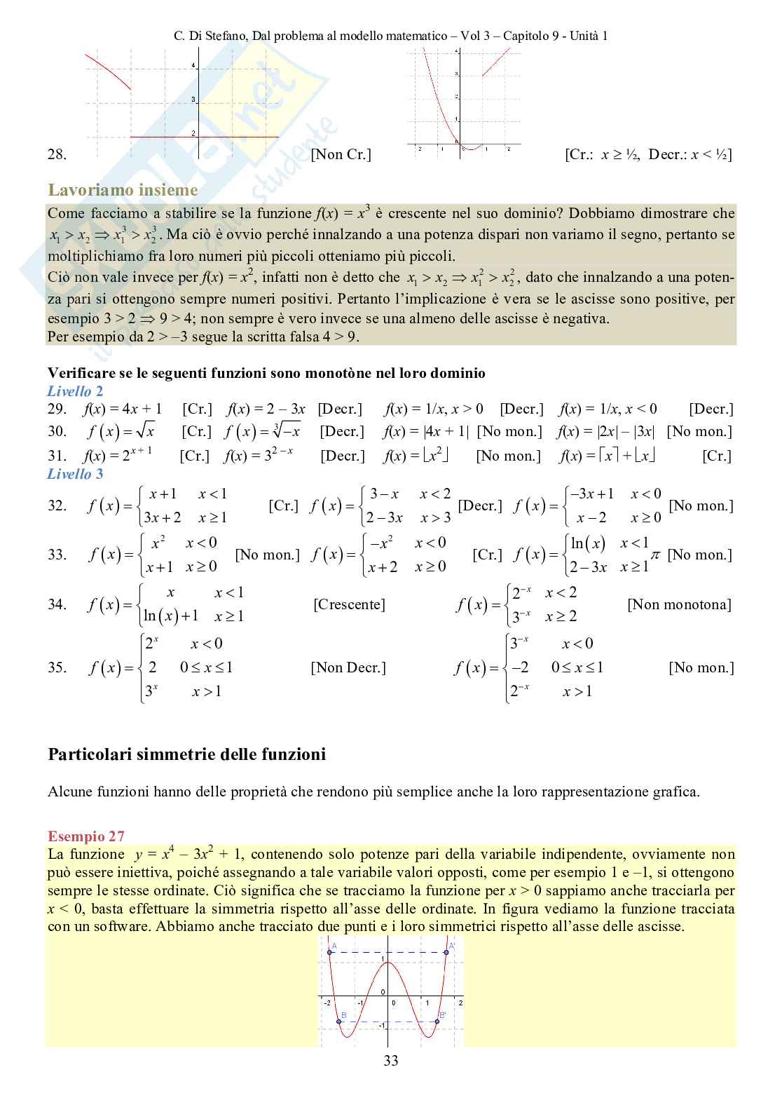 Dal problema al modello matematico 3 (ebook) Pag. 36