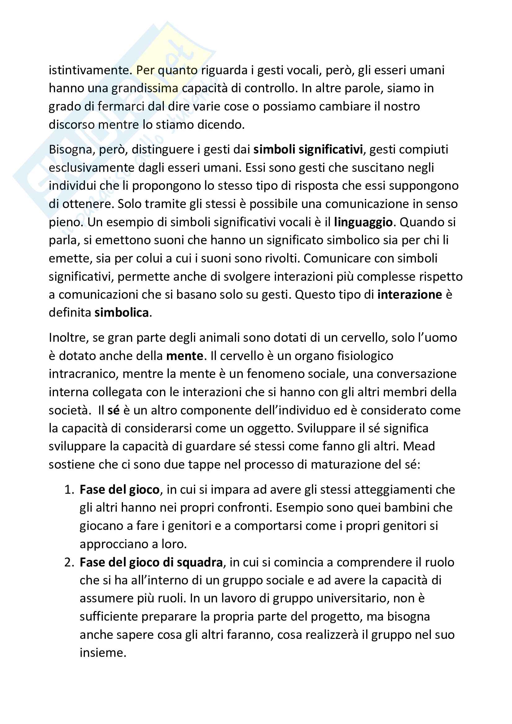 Socializzazione e interazione Pag. 2