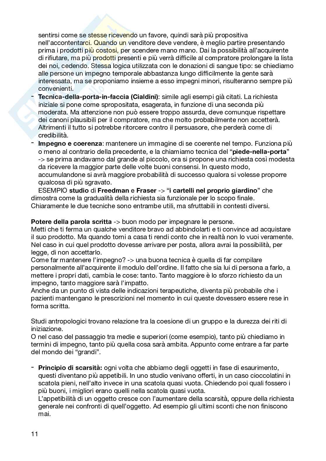 Appunti per l'esame di Psicologia sociale Pag. 11