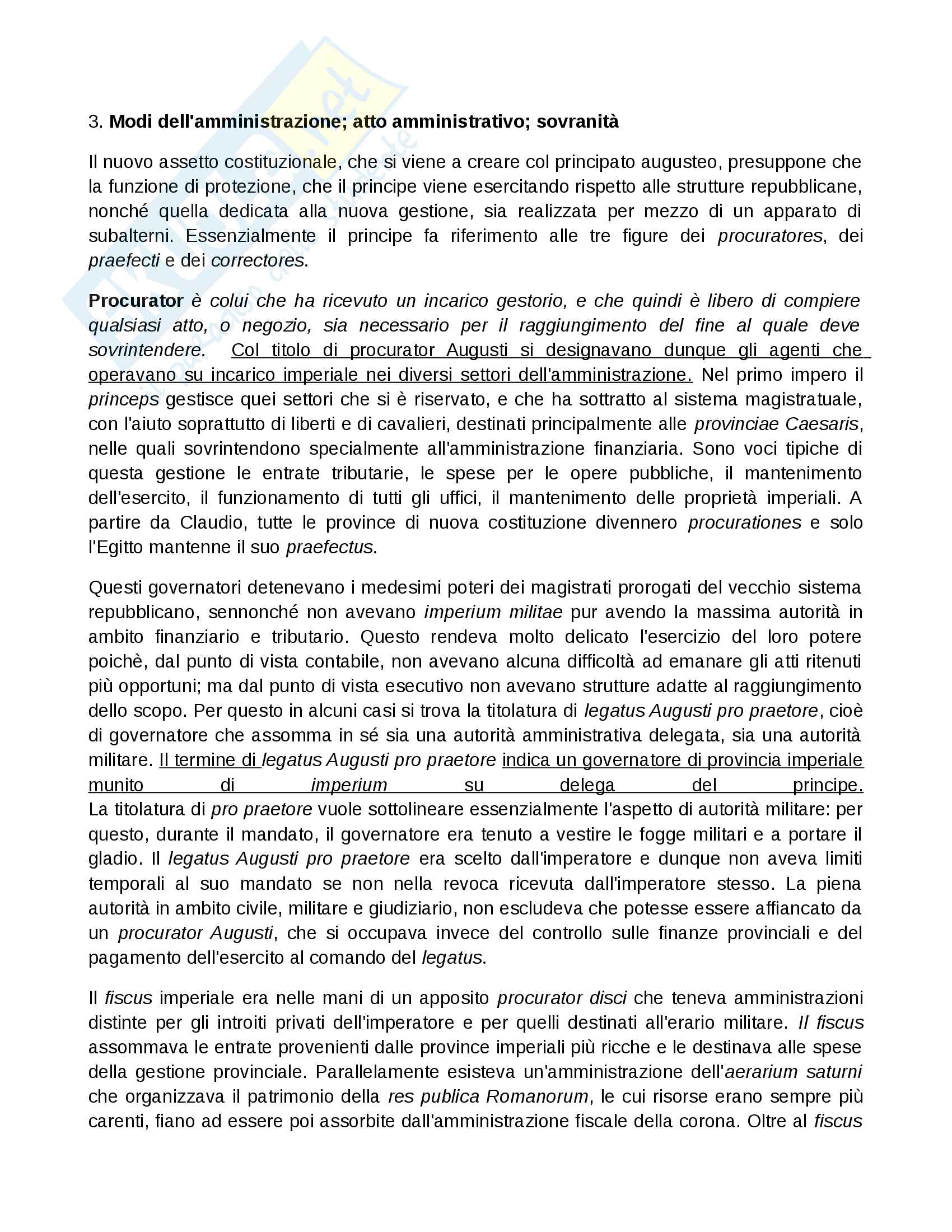 Sunto di diritto pubblico romano, professore Fascione. Libro consigliato Manuale di diritto pubblico romano, Fascione Pag. 56