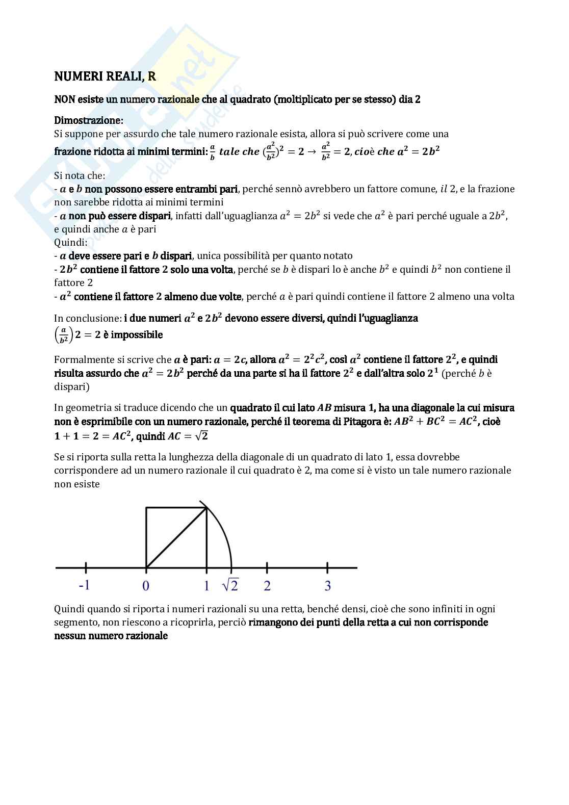Matematica per la formazione di base (B024358) - Preparazione esame: teoria e esercizi | SFP Notes Vol. 24 Pag. 31