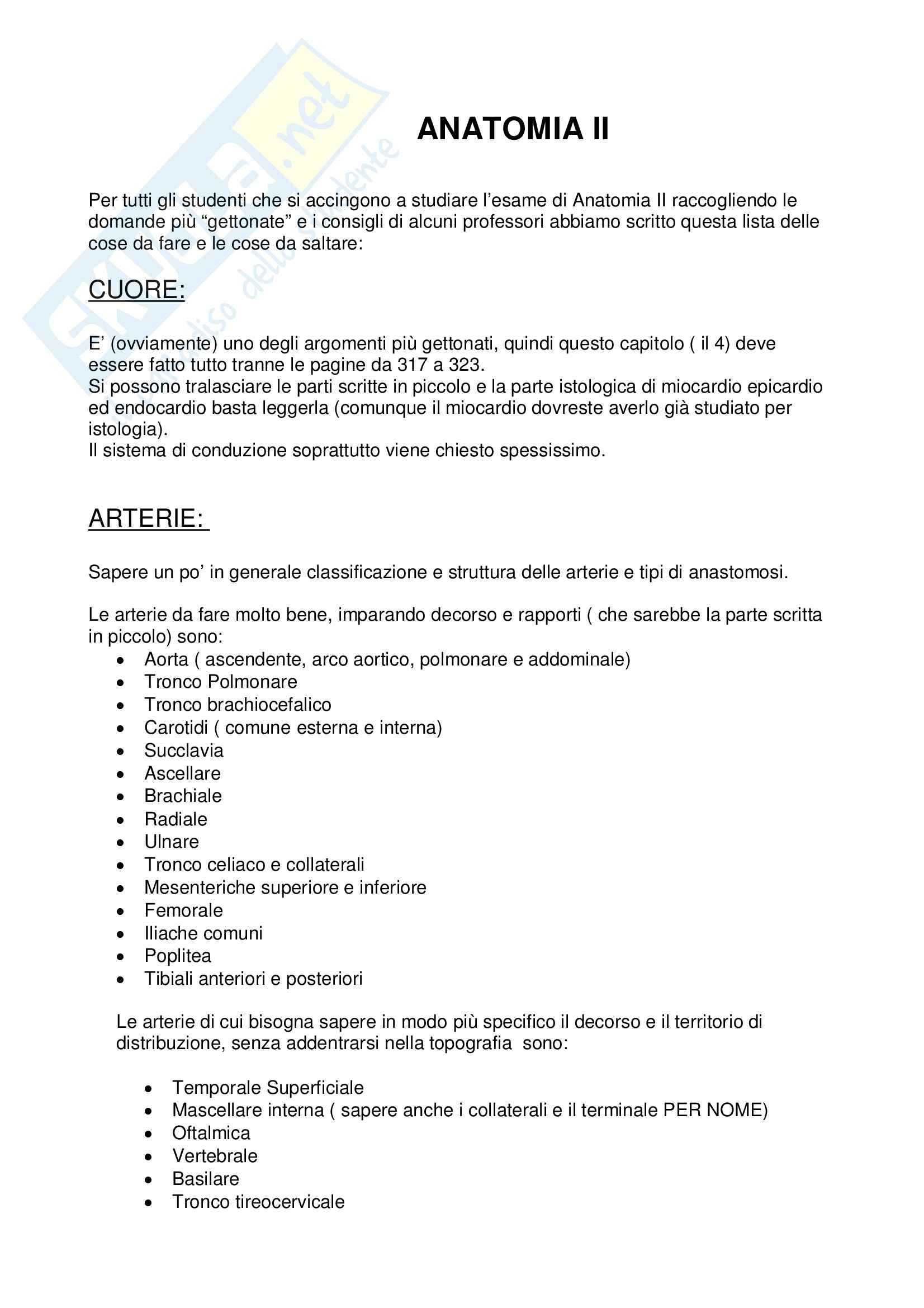 Anatomia II Pag. 1
