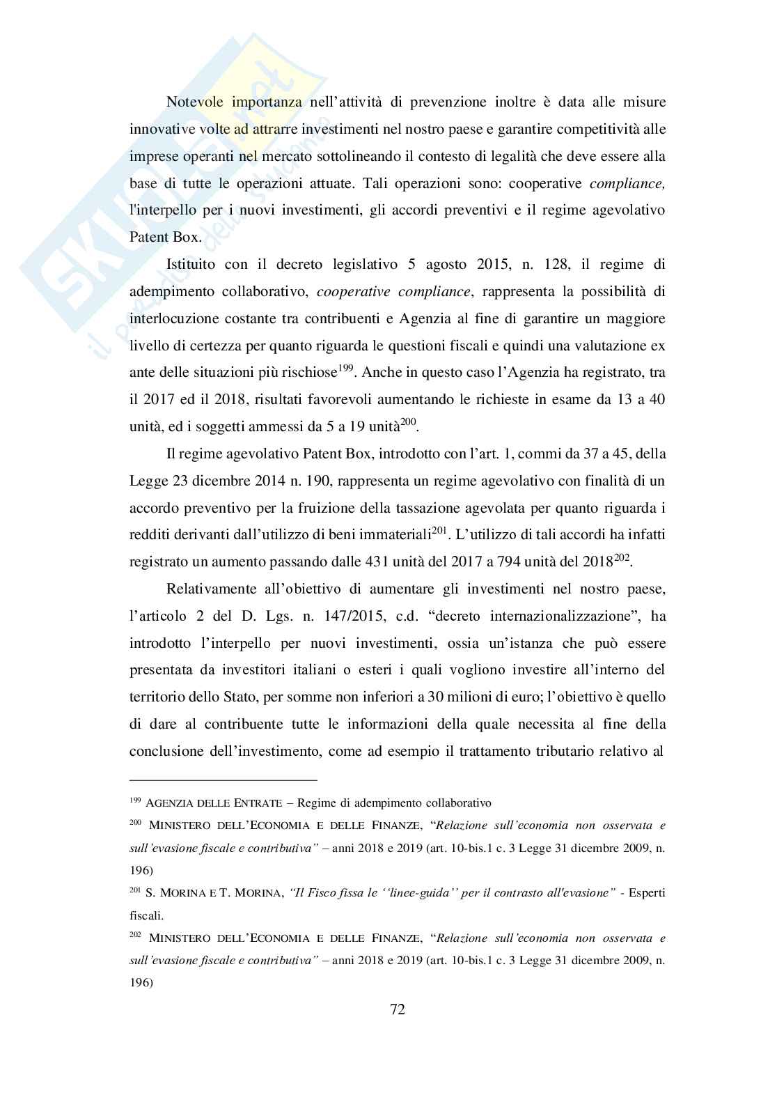 Tesi laurea 110 e frode - l'evasione fiscale Pag. 71