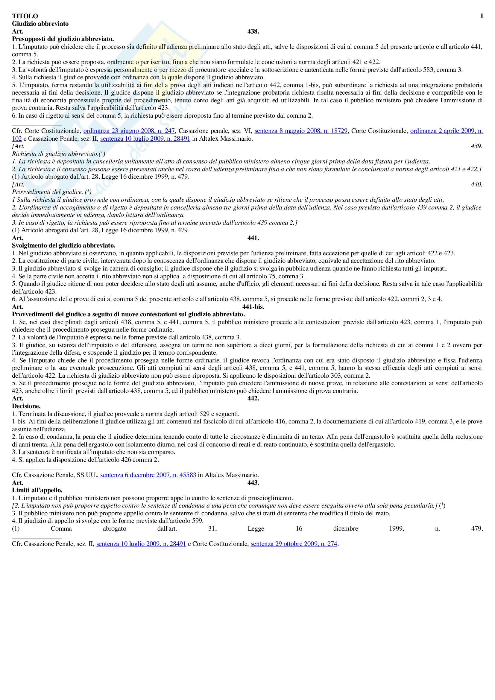 Codice procedura penale Pag. 16