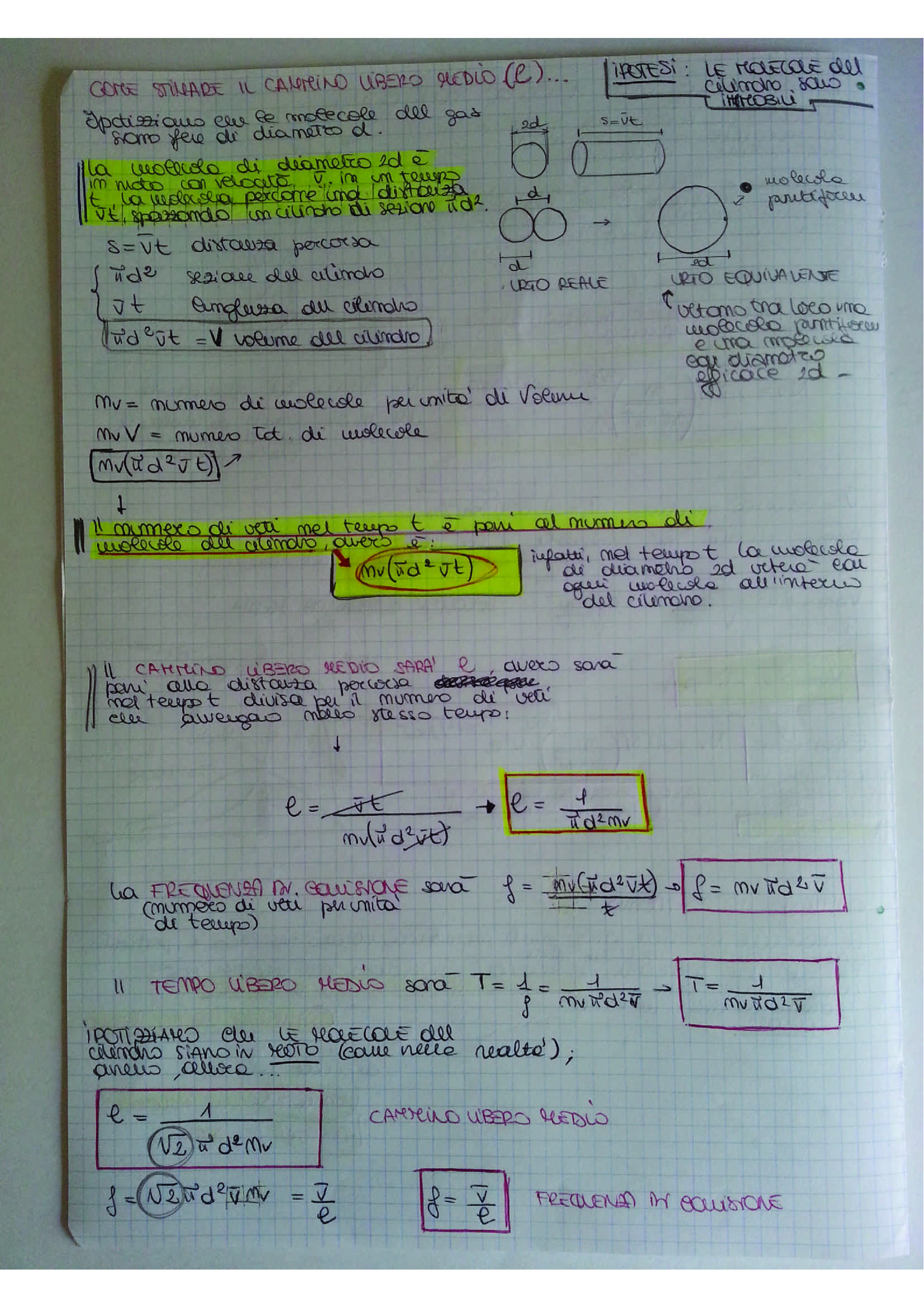 Riassunto esame Fisica Generale I, prof. Pellegrini Pag. 86