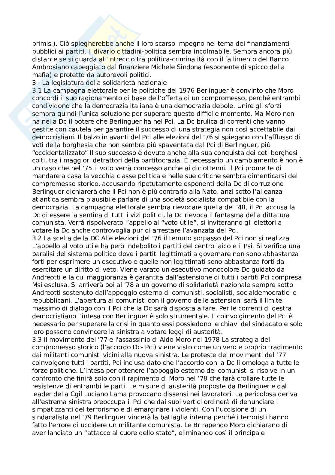 Terza e quarta parte di Storia contemporanea Pag. 6