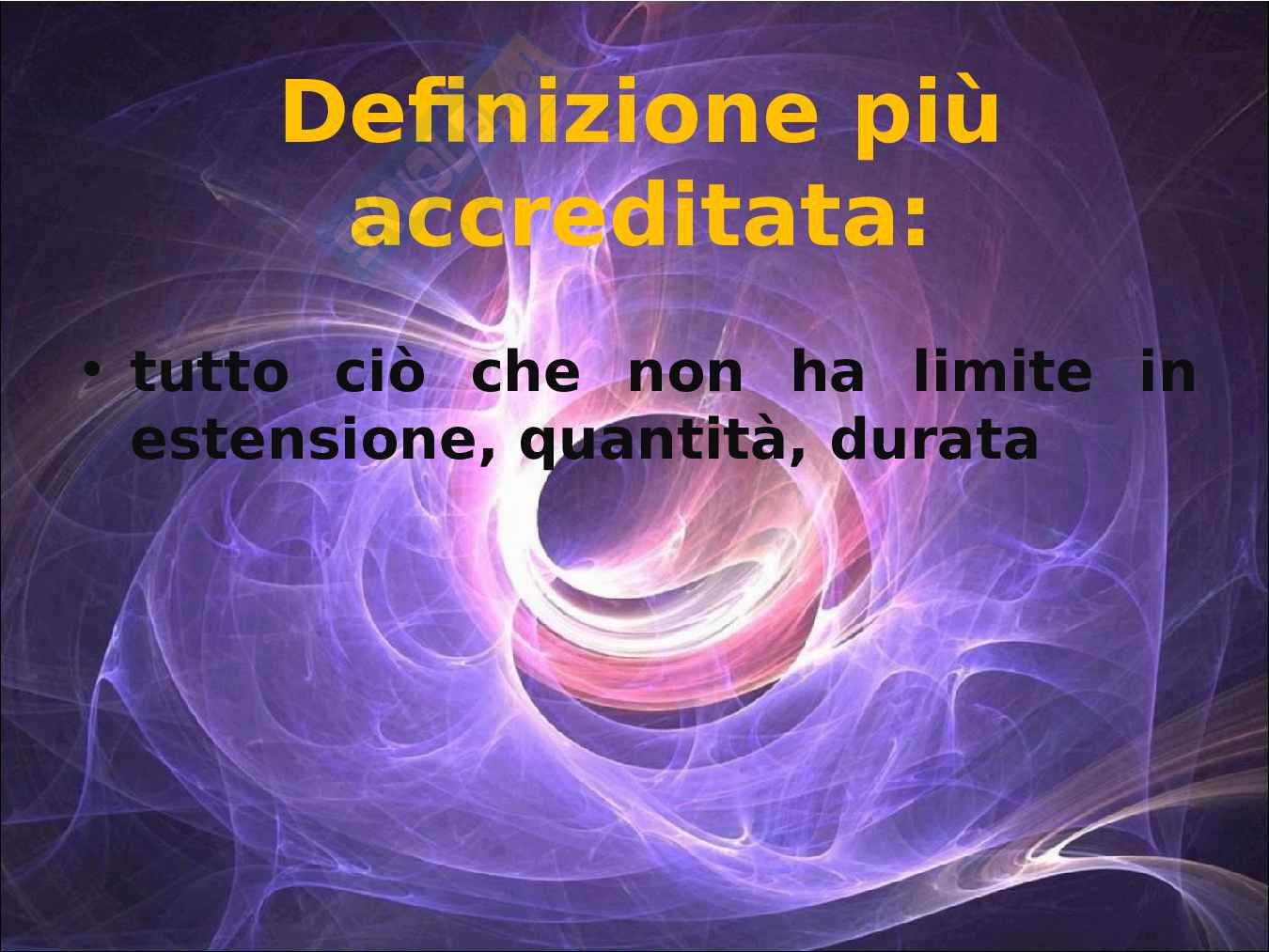 Infinito: la concezione dell'infinito in vari ambiti Pag. 2