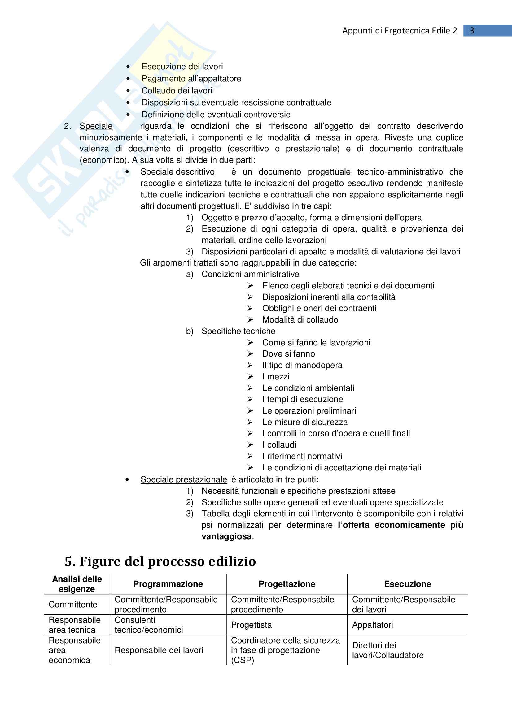 Ergotecnica Edile 2 - Appunti Pag. 6