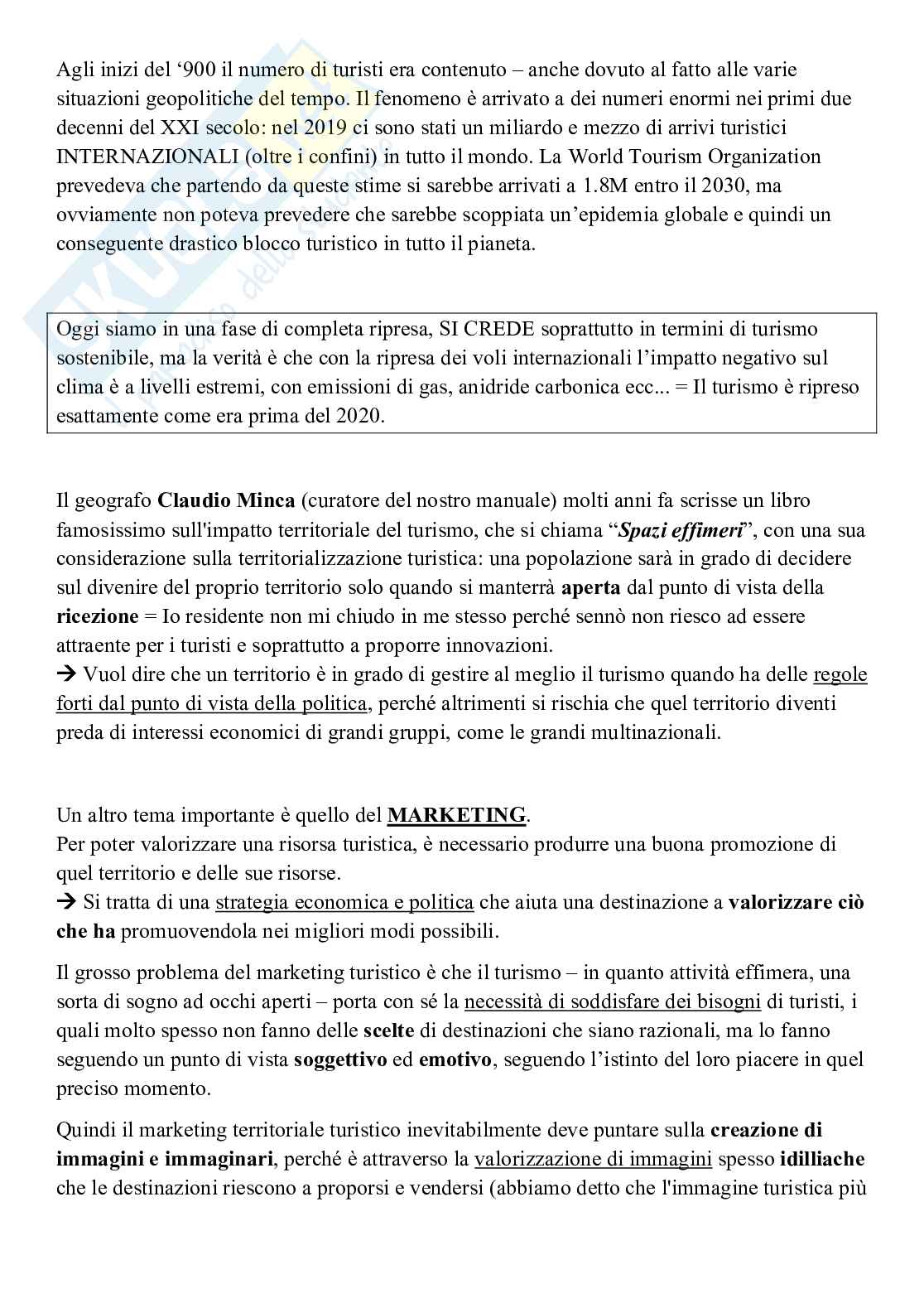 Riassunto esame Geografia politica ed economica, Prof. Magnani Elisa, libro consigliato Appunti di Geografia, Minca Pag. 41