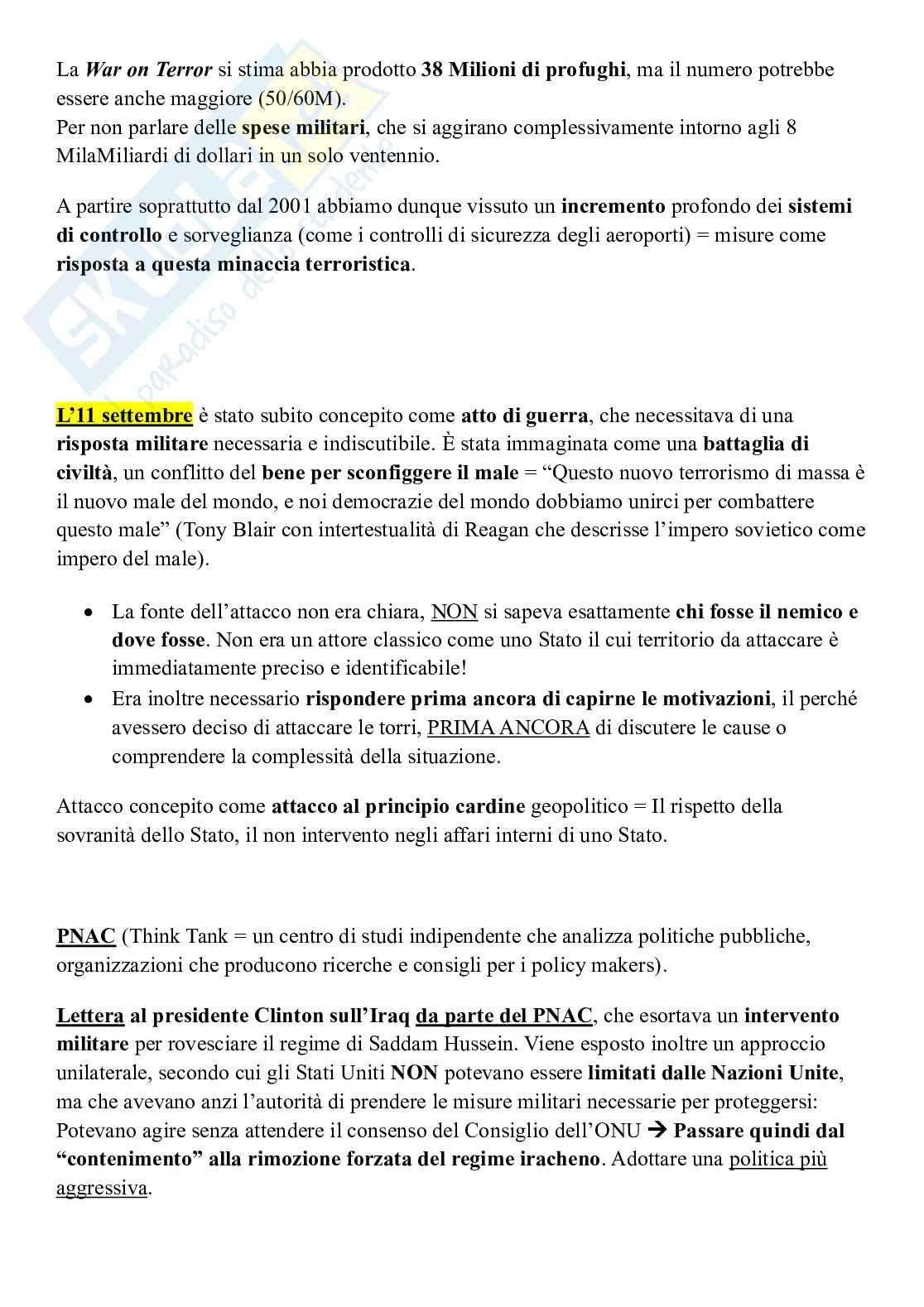 Riassunto esame Geografia politica ed economica, Prof. Magnani Elisa, libro consigliato Appunti di Geografia, Minca Pag. 81