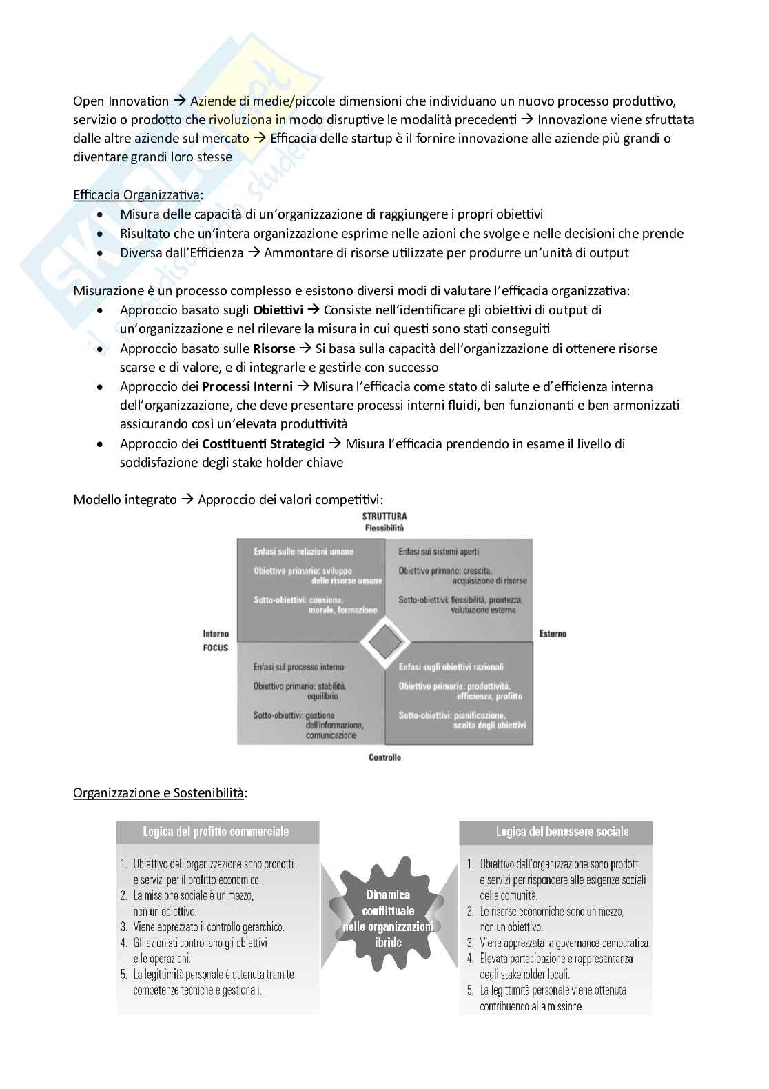 Organizzazione aziendale - prova parziale Pag. 6