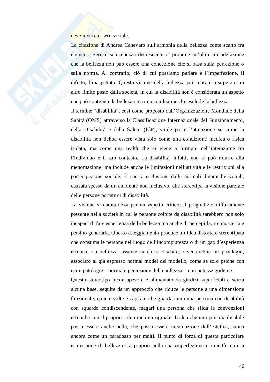 L’inclusione della disabilità nelle imprese di tipo artistico Pag. 46