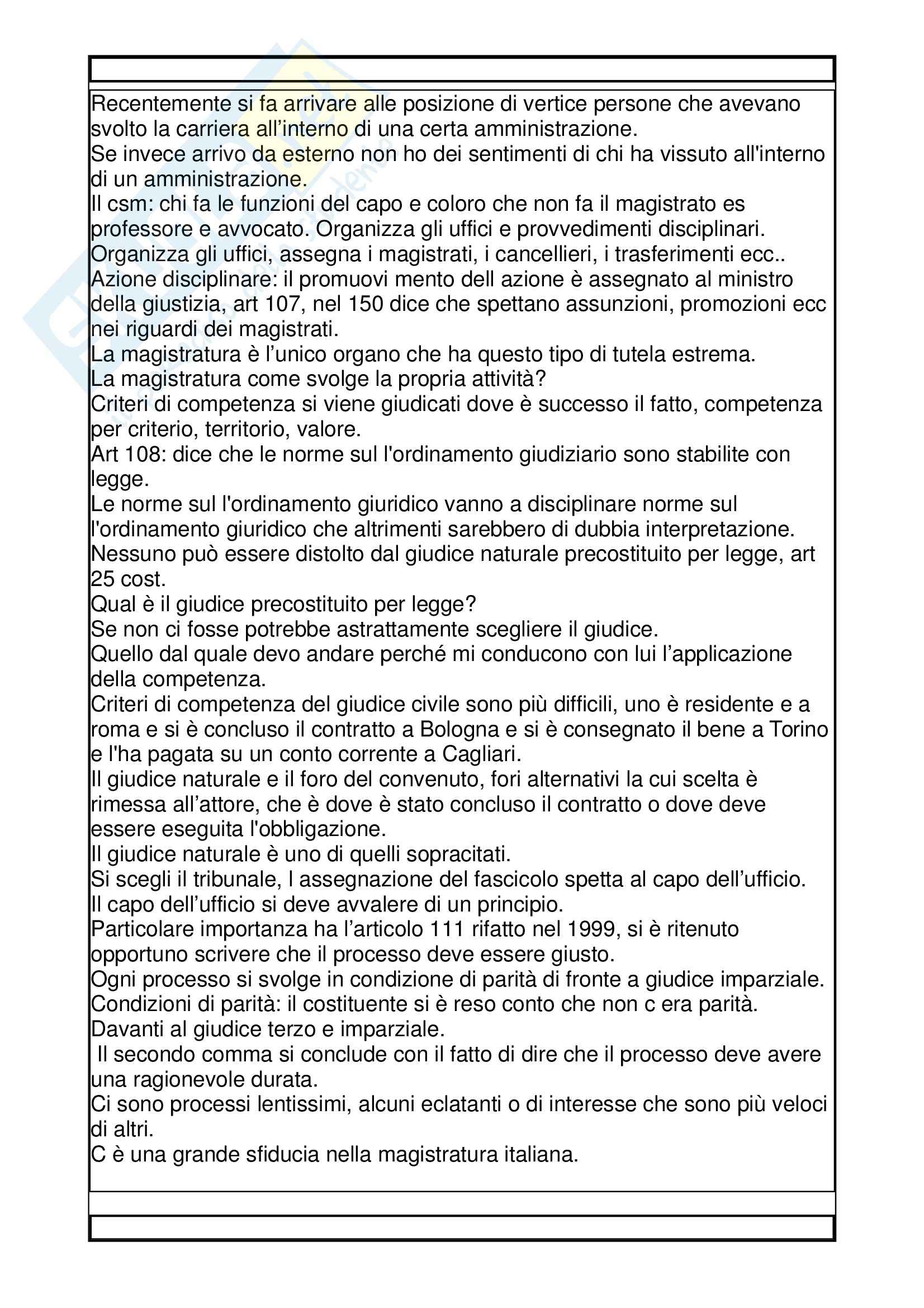 Lezioni, Diritto costituzionale Pag. 66